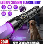 F-365 Uv 20w Şarjlı 26650 Pilli Profesyonel El Feneri - 1