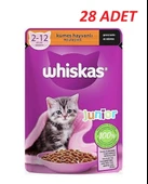 Whiskas Pouch Sos İçinde Kümes Hayvanlı Yavru Kedi Konservesi 85 Gr*28 Adet - 1