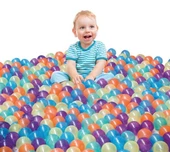 Pilsan Oyuncak Simli Havuz Topu 7 Cm 100 Adet Havuz Topu - 4