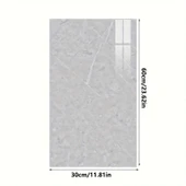 Gri Mermer Desenli Alüminyum Plastik Duvar Sticker thumbnail 4