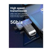 Oscoo SU001 1TB 5GBPS (550/520MB/s) Usb3.2 Gen1 Type-A & Type-C Taşınabilir SSD - 5