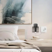 Duvara Monte Edilen Uzaktan Kumanda,Telefon Tutucu,Delikli Yapışkanlı Telefon Standı, Yatak Odası, Mutfak, Banyo, Ofis için Telefon Şarj Standı ve Uzaktan Kumanda Saklama Kutusu thumbnail 4