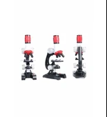 Eğitici Mikroskop Kiti Zoom Led Işıklı 100x 400x 1200x St1200x - 2