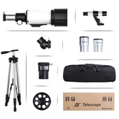 400x70mm Açıklıklı Refrakter Teleskoplar (15x150x), Telefon Adaptörlü Reflex thumbnail 4