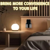 Duvara Monte Edilen Uzaktan Kumanda,Telefon Tutucu,Delikli Yapışkanlı Telefon Standı, Yatak Odası, Mutfak, Banyo, Ofis için Telefon Şarj Standı ve Uzaktan Kumanda Saklama Kutusu thumbnail 2