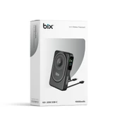 Bix TPB16 10000 mAh Hızlı Şarj MagSafe 6 sı 1 Arada OLED Ekranlı Kablosuz Powerbank Siyah thumbnail 8