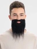 Siyah Renk Takma Sakal Bıyık Takımı thumbnail 1