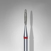 Staleks Elmas Manikür Freze Ucu Kör Uçlu Ateş Model Kırmızı 014 FA10R014-8 thumbnail 1