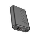 Bix TPB24 20000mAh PD 20W USB-C ve USB-A QC 3.0 Çift Portlu 22.5W Süper Hızlı Şarj Destekli ve Dijital Ekranlı Mini Powerbank Siyah thumbnail 4