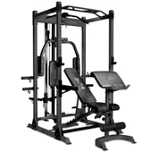 Voit 3918 Smith Machine Çok Fonksiyonlu Ağırlık Çalışma İstasyonu – Bench, Barfiks, Lat Pulldown, Pec Fly, Squat, Preacher Curl - 1