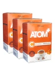 3 Kutu Atom Çayı Atom Plus Vitamin Küpleri C Vitamin + Propolis Atom Küpü - 1