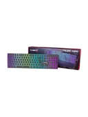 Turbox TR-MK10PD Rgb Pudding Tuşlu Bilek Destekli Blue Switch Siyah Oyuncu Mekanik Klavye - 4