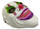 Delirten Gülüş Psikopat Palyaço Temalı Joker Maskesi - 4