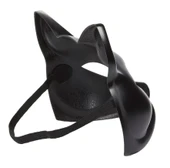 Siyah Renk Lüks Kedi Maskesi 12x13 Cm thumbnail 3