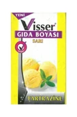 Visser Toz Gıda Boyası 9 gram - Sarı G.b 5 Li - 1