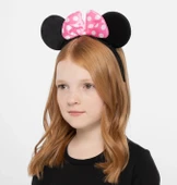 Pembe Fiyonklu Minnie Mouse Tacı Mini Kulak thumbnail 3