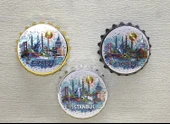 İstanbul Temalı Metal Magnet Alk4341 - 1