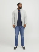 Jack Jones Carp Logo Büyük Beden Erkek Tişört 12184987 - 2