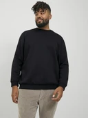 Jack Jones Bradley Bisiklet Yaka Büyük Beden Erkek Sweat 12250594 - 1