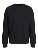 Jack Jones Bradley Bisiklet Yaka Büyük Beden Erkek Sweat 12250594 - 5