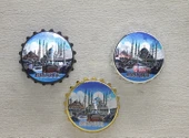 İstanbul Temalı Metal Magnet Alk4339 - 1