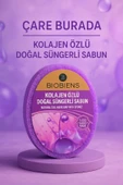 Biobiens - Kolajen Özlü Doğal Süngerli Sabun 135 gr - 1