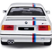 Bburago Bmw M3 (E30) 1988 1:24 Model Araba - Beyaz thumbnail 3