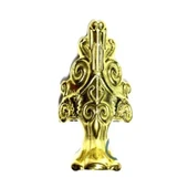 Lükens Sandık Ayağı, Kutu Ayak 4 Cm - Sarı, 50 Adet - 1