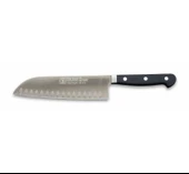 61950 - Sıcak Dövme Oluklu Santoku Şef Bıçağı 18 Cm thumbnail 1