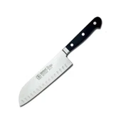61950 - Sıcak Dövme Oluklu Santoku Şef Bıçağı 18 Cm thumbnail 2