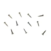 Klips, Menteşe, Ayağı Çivisi 9mm Çelik - Nikel 100gr - 1