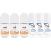 Sebamed Deodorant Roll-On 50ML Balsam Hassas/Sensitive + Roll-On 50ML Fresh (Karma 6 Lı Set) - 1