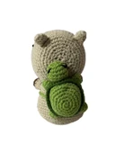 Sevimli Capibara Amigurumi Organik Oyuncak - 2