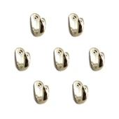 Büyük Tekli Fincan Askı, Dekor Askısı - Nikel, 100 Adet, 12x23x30 Mm - 2