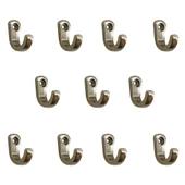 Tekli Bijuteri, Dekor Askısı - Nikel, 100 Adet, 10x18x22 Mm - 2