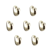 Büyük Tekli Fincan Askı, Dekor Askısı - Nikel, 12x23x30 Mm thumbnail 2