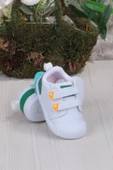 Vicco 950.E25K.261 Forum Rahat Esnek Beyaz Yeşil İlk Adım Çocuk Ayakkabı thumbnail 4