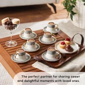 Karaca Globe 6 Kişilik Kahve Fincanı, 90 ml, Small thumbnail 1