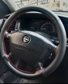 DİKİŞLİ DİREKSİYON KILIFI NOKTALI DERİ MİNİKARE KARBON DERİ KIRMIZI DİKİŞLİ OPEL VECTRA B KASA thumbnail 2