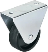 104 - 50 Mm Sabit Siyah Teker 4 Adet - 1