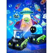 Robot Tasarımlı Projektör Gece Lambası thumbnail 1