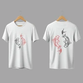 Kısa Kollu T-Shirt (Koi Fish) thumbnail 1