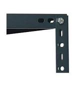 5 Katlı Siyah Çelik Raf - Depo, Arşiv, Kiler, Dosya, Market Rafı  43x93 cm 200 cm 0.70 mm thumbnail 2