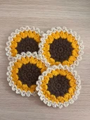 Ayçiceği Bardak Altlığı 2 Adet thumbnail 2