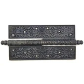 Antika Tarz Dekoratif Pirinç Lüks Okka Menteşe - 20cm, Oksit - 1