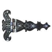 Dekoratif, Sac Tek Kuyruklu Menteşe - 69x102 Mm, Büyük, Eskitme, 1 Adet - 1