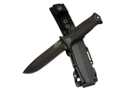 Tiger Tactical Htm 1041 A Siyah Outdoor / Survival Bıçak 27cm - Kauçuk Sap, Kılıflı, Kutulu - 1