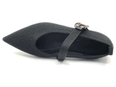 Feles Kemer Detaylı Sivri Burun Kadın Babet Ayakkabı thumbnail 4