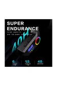 Y30 Kask Kulaklık Bluetooth Motosiklet Kulaklık Rgb Radyolu Intercom - 3
