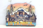 Ahşap İstanbul Temalı Magnet Alk4364 - 1
